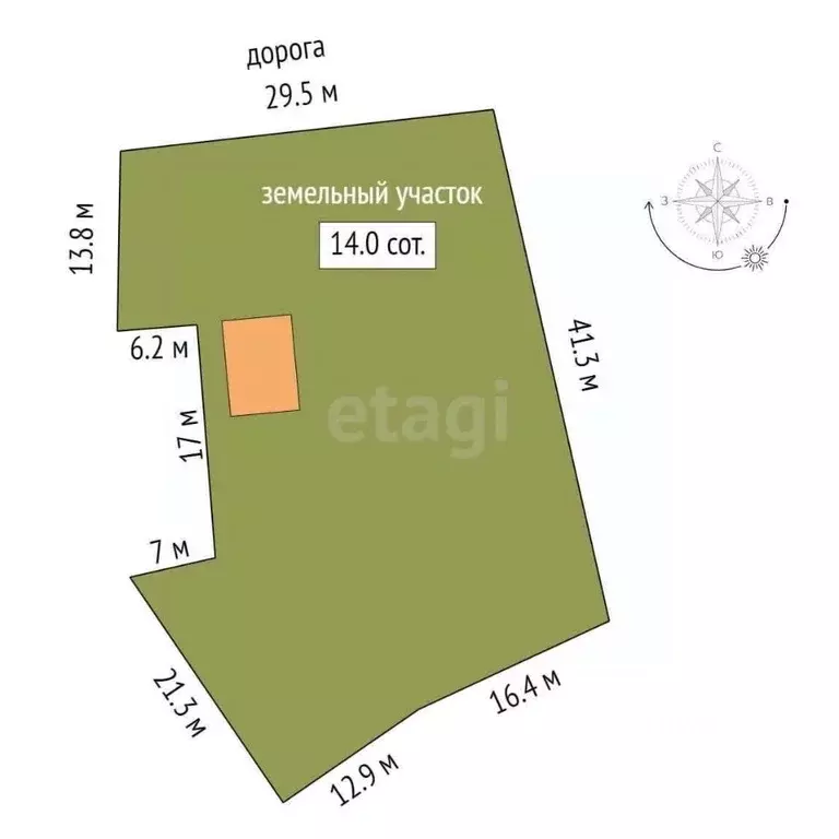 Дом в Тамбовская область, Тамбов Пищевик СНТ,  (30 м) - Фото 2