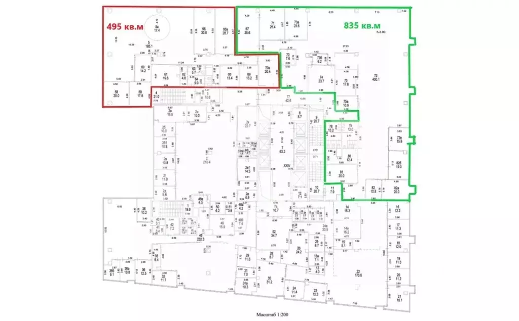Помещение свободного назначения в Москва Ленинградское ш., 16АС1 (835 ... - Фото 2