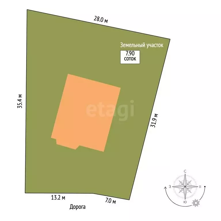 Дом в Ярославль, 1-й Хуторской переулок (208.6 м) - Фото 1