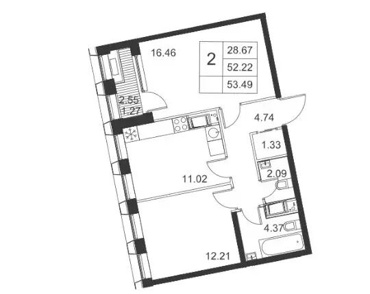 Купить Квартиру Жк Золотая Линия 2