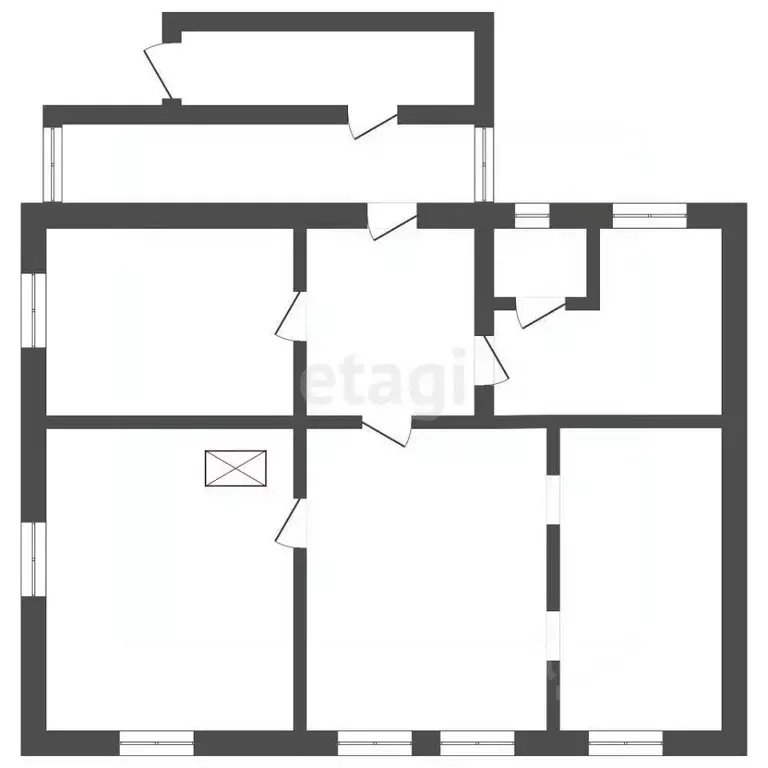 Дом в Мордовия, Ичалковский район, пос. Смольный Студенческая ул., 4 ... - Фото 1