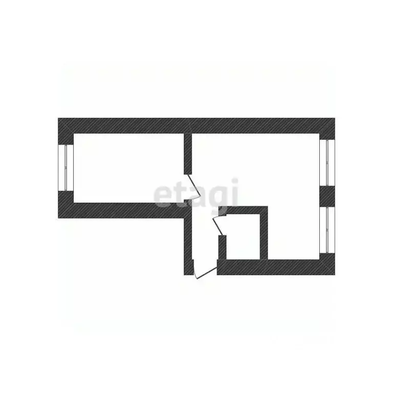 2-к кв. Башкортостан, Ишимбай ул. Губкина, 44 (42.6 м) - Фото 2