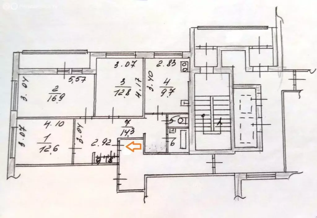 3-комнатная квартира: Раменское, улица Чугунова, 22 (70.8 м) - Фото 1