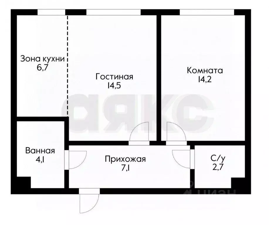 2-к кв. Московская область, Ленинский городской округ, пос. Развилка ... - Фото 1