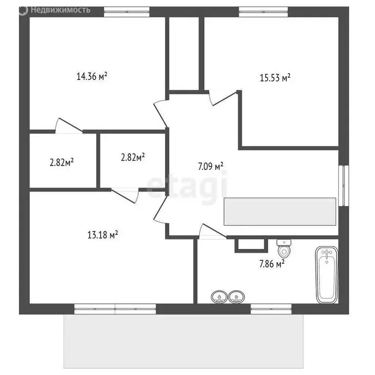 Дом в Всеволожский район, Агалатовское сельское поселение, деревня ... - Фото 1