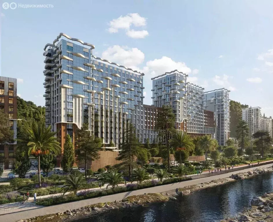 2-комнатная квартира: Сочи, Краснодонская улица, 46 (53 м) - Фото 1