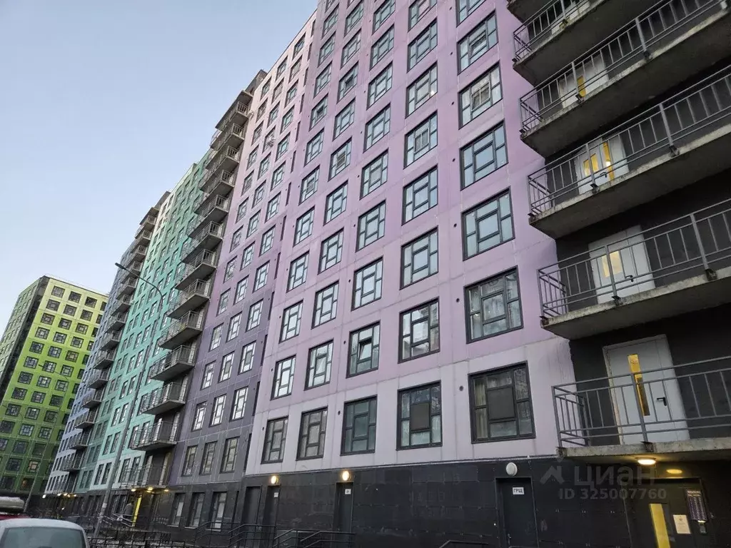 Студия Ленинградская область, Мурино Всеволожский район, ул. Шоссе в ... - Фото 1