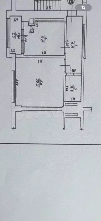 1-к. квартира, 40 м, 7/8 эт. - Фото 0