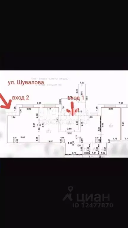 Торговая площадь в Ленинградская область, Мурино Всеволожский район, ... - Фото 1