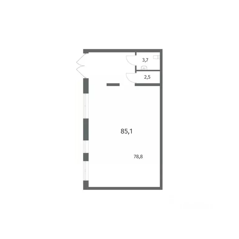 Помещение свободного назначения в Ленинградская область, Ломоносовский ... - Фото 2