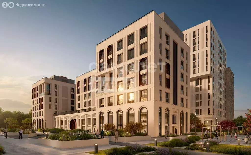 3-комнатная квартира: Москва, набережная Марка Шагала, 15к1 (98.5 м) - Фото 1