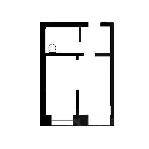 1-к кв. Нижегородская область, Дзержинск Водозаборная ул., 1 (23.7 м) - Фото 2