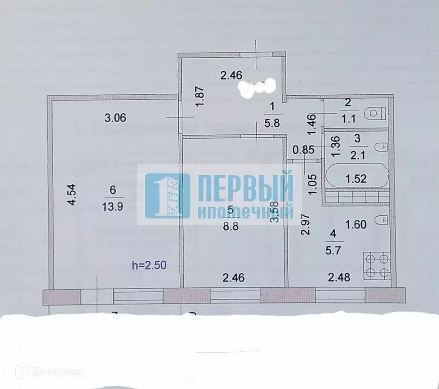 Продаётся 2-к квартира, 37 м - Фото 0