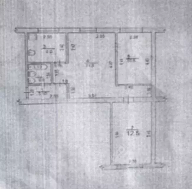 3-к кв. Тамбовская область, Тамбов Мичуринская ул., 133 (56.5 м) - Фото 2