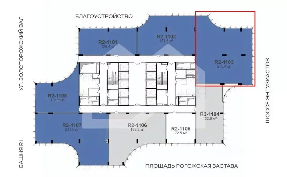 Офис в Москва ул. Золоторожский Вал, 11С1 (275 м) - Фото 1