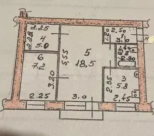 2-к. квартира, 42 м, 2/5 эт. - Фото 0