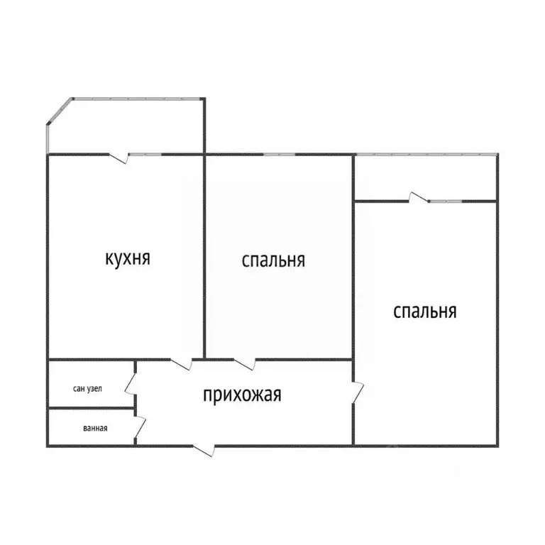 2-к кв. Краснодарский край, Краснодар ул. Имени Героя Советского Союза ... - Фото 2