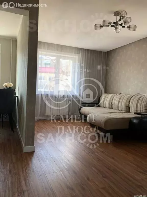 2-комнатная квартира: Корсаков, Краснофлотская улица, 24 (42 м) - Фото 1