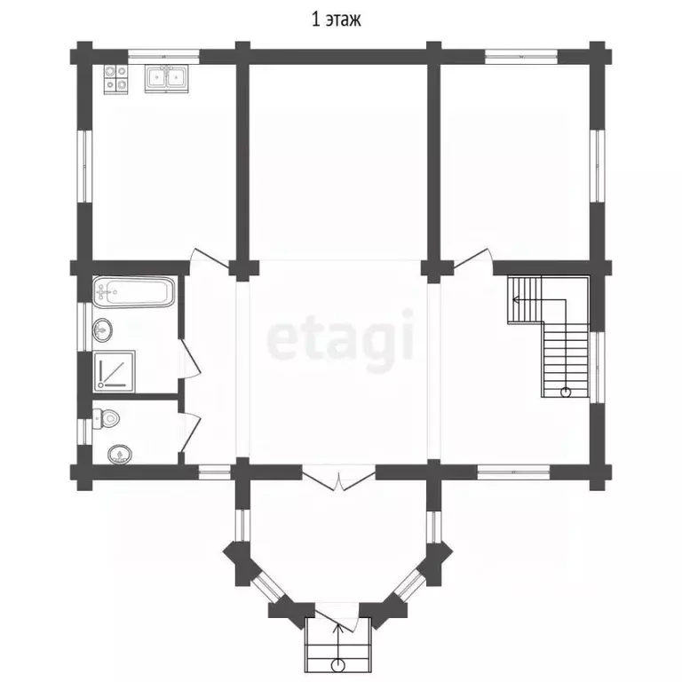 Дом в Ханты-Мансийский АО, Ханты-Мансийск Кедр СОТ,  (200 м) - Фото 2