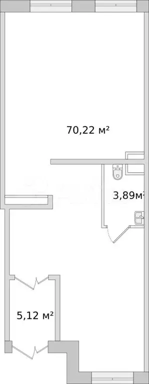 Продам помещение свободного назначения, 79.12 м - Фото 0