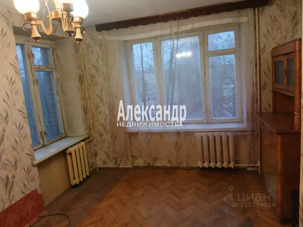 1-к кв. Санкт-Петербург ул. Пограничника Гарькавого, 23 (29.7 м) - Фото 1