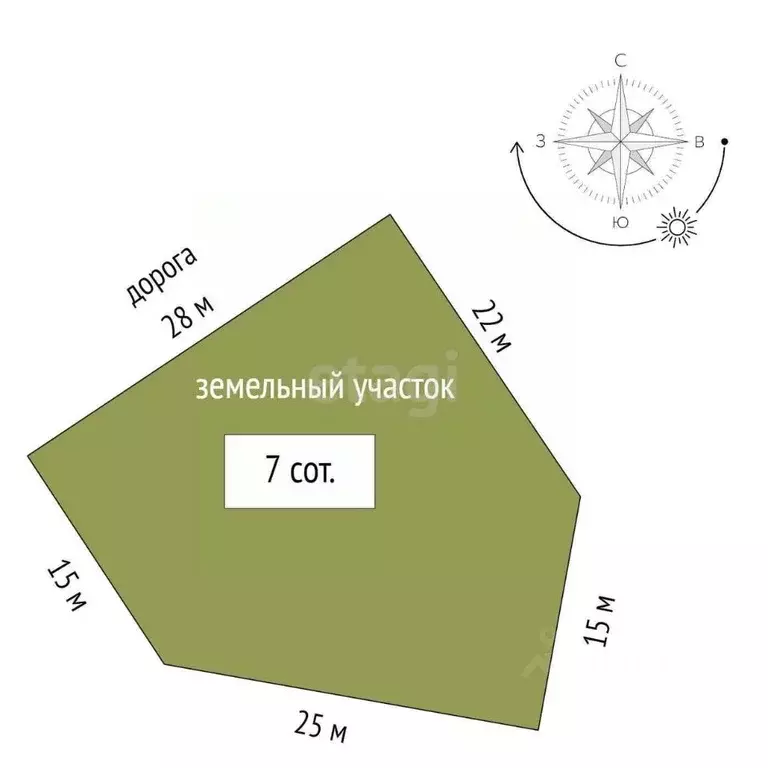 Участок в Крым, Феодосия муниципальный округ, с. Береговое ул. Речная ... - Фото 2