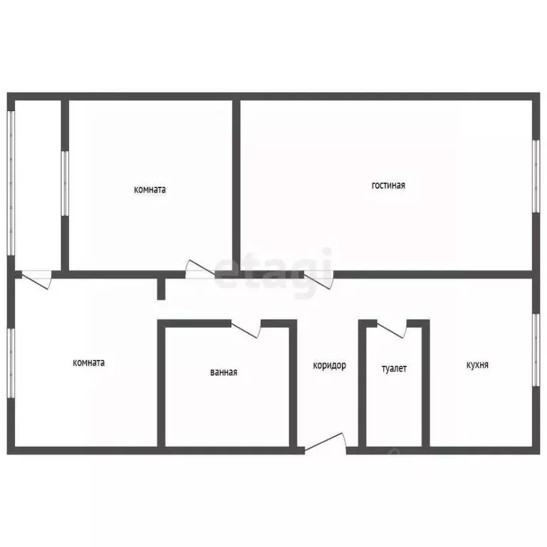 3-к кв. Иркутская область, Ангарск 9-й мкр, 100 (57.0 м) - Фото 1