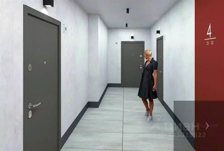 2-к кв. Воронежская область, Воронеж Цимлянская ул., 10В/2 (59.5 м) - Фото 2