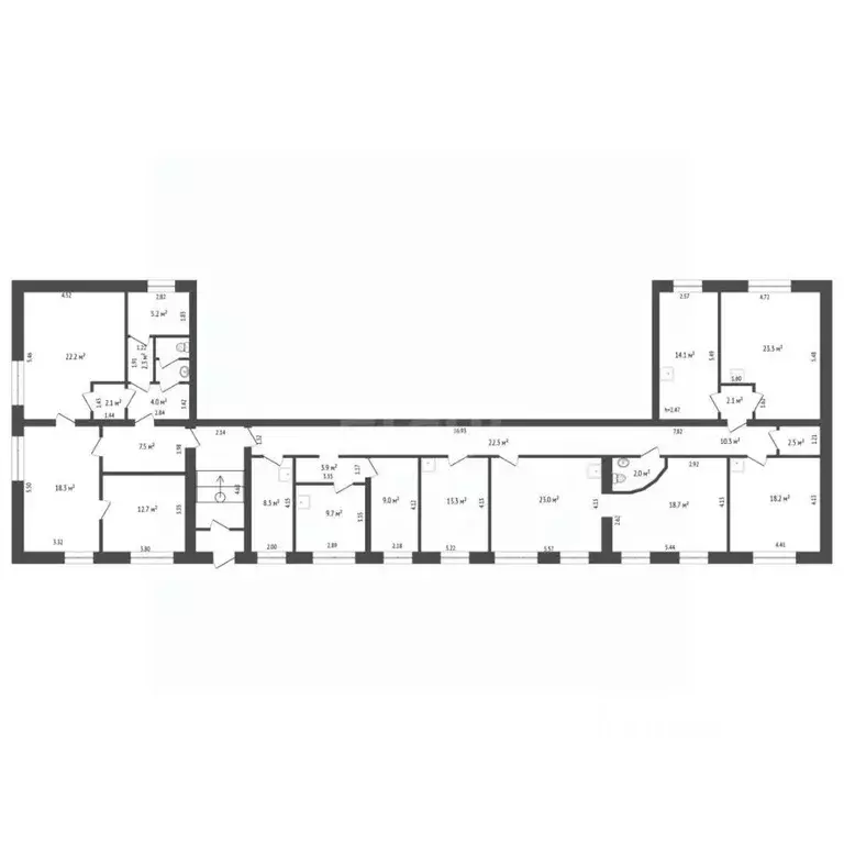 Помещение свободного назначения в Тюменская область, Тюмень ул. ... - Фото 2