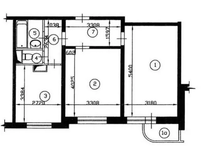 2-комнатная квартира: Москва, улица Вилиса Лациса, 27к3 (56 м) - Фото 1