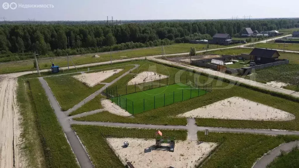Участок в Тюменский район, деревня Якуши, коттеджный посёлок Сан ... - Фото 1