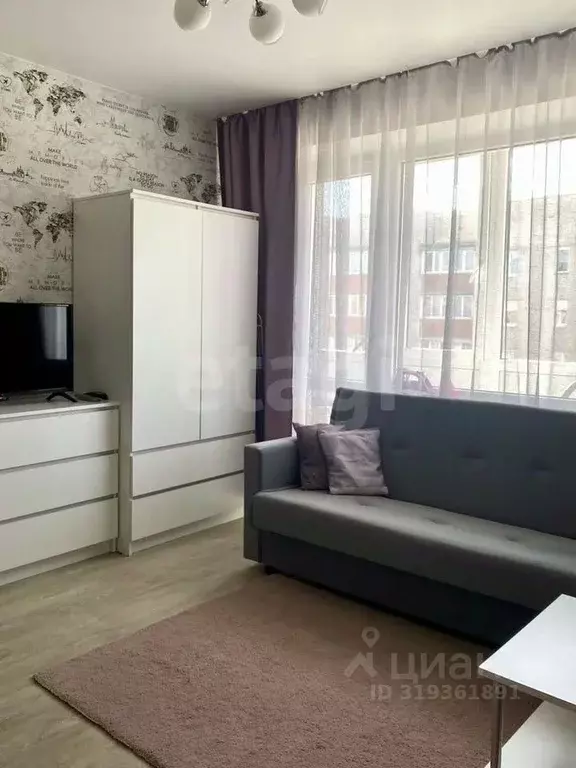 1-к кв. Калининградская область, Калининград Красная ул., 95 (21.0 м) - Фото 0