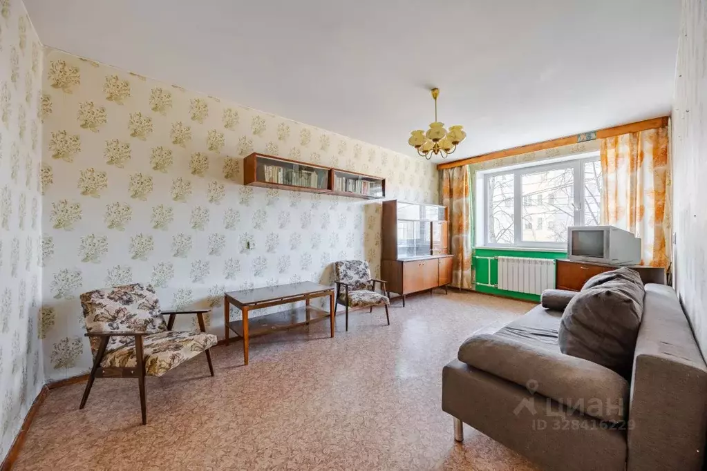 2-к кв. Санкт-Петербург просп. Королева, 54К2 (51.1 м) - Фото 1