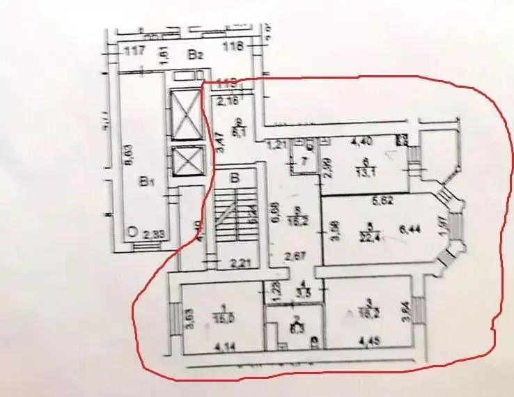 Квартира, 3 комнаты, 103 м - Фото 0