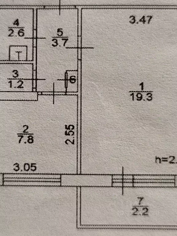 1-к кв. Тверская область, Тверь Октябрьский просп., 95к4 (37.2 м) - Фото 2