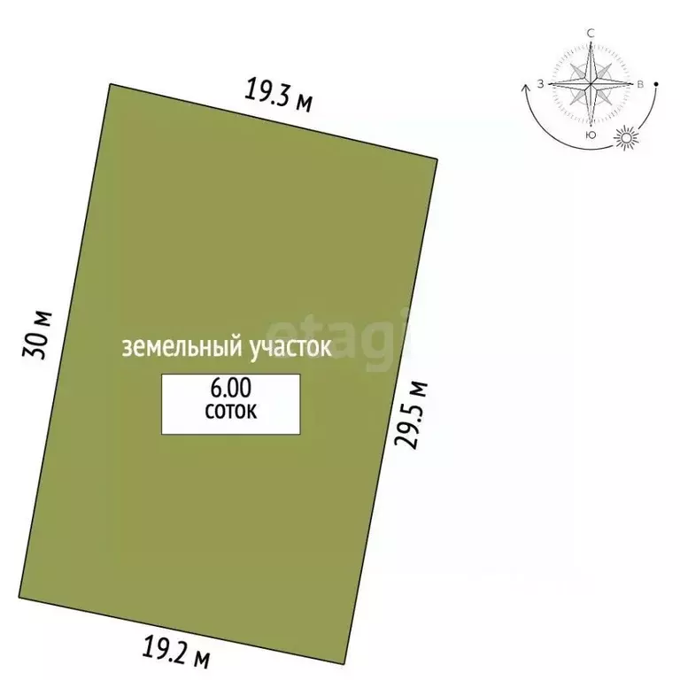 Участок в Ямало-Ненецкий АО, Новый Уренгой Семейный мкр,  (6.0 сот.) - Фото 2