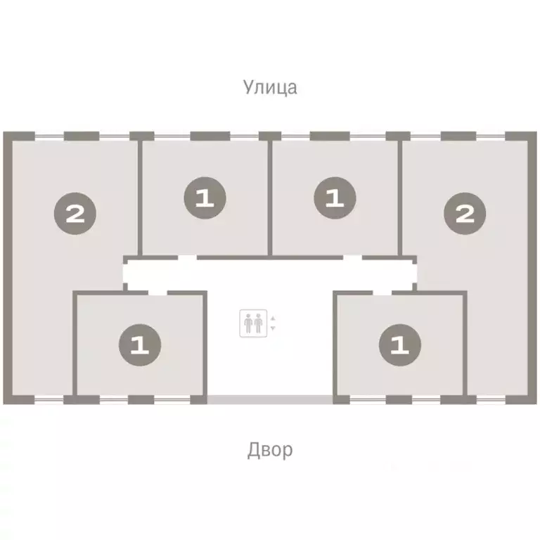 1-к кв. Омская область, Омск  (41.54 м) - Фото 1