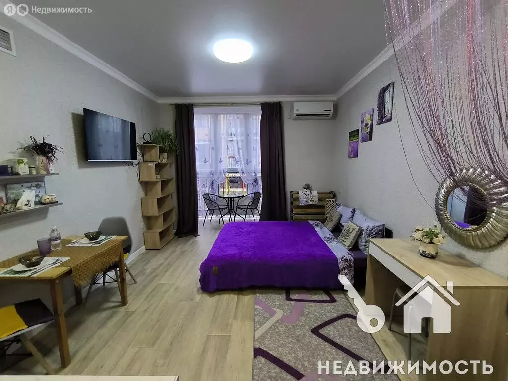 Квартира-студия: Горячий Ключ, улица Солнечный Берег, 10А (25 м) - Фото 1