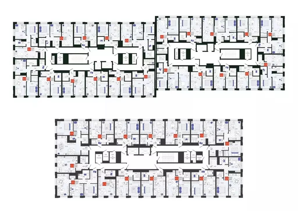 1-к кв. Тульская область, Тула Мясново мкр, Желания жилой комплекс ... - Фото 2