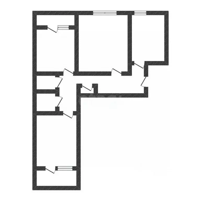 3-к кв. Тверская область, Тверь Тверской просп., 5 (61.0 м) - Фото 2