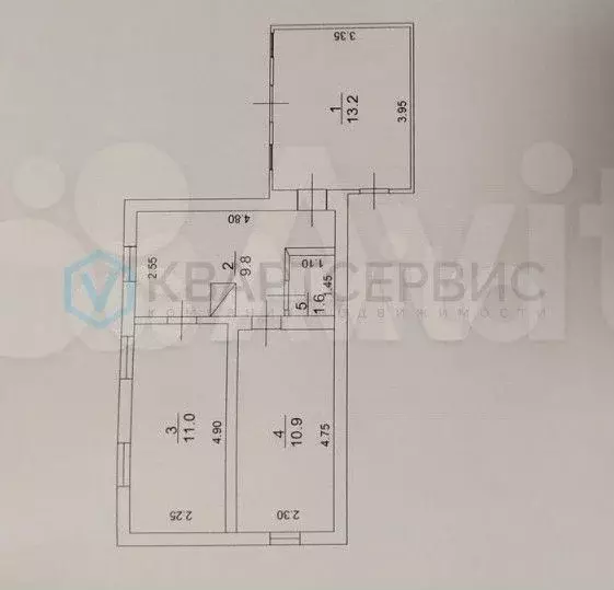 Дом 46,5 м на участке 6,5 сот. - Фото 1