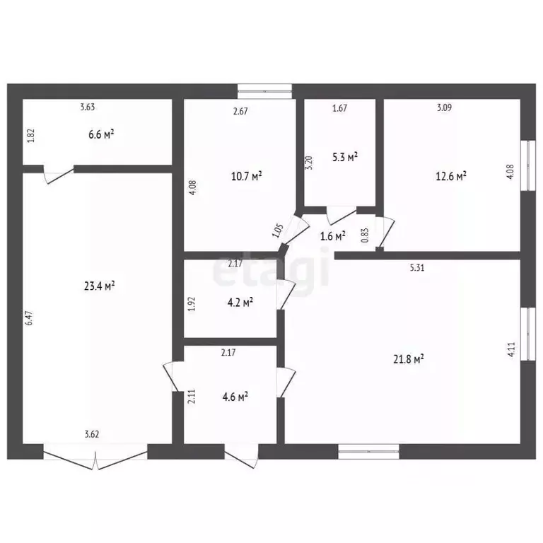 Дом в Забайкальский край, Читинский район, с. Смоленка Земляничная ... - Фото 2