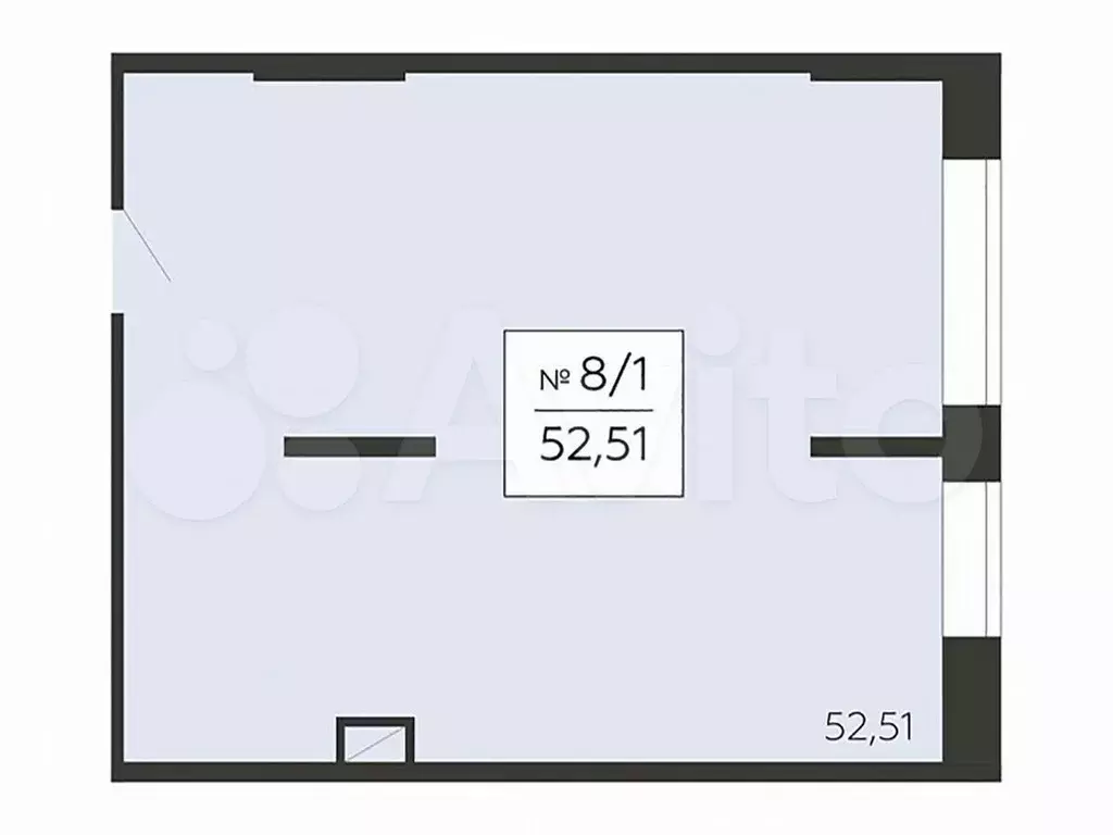 Продам помещение свободного назначения, 52.51 м - Фото 0