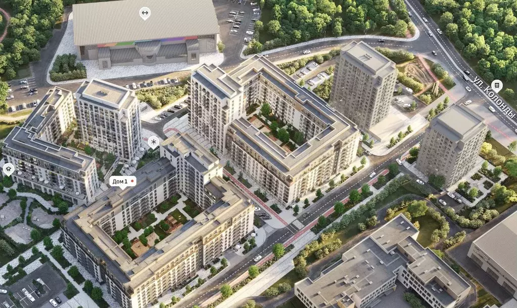 Квартира-студия, 20,7 м, 3/9 эт. - Фото 0