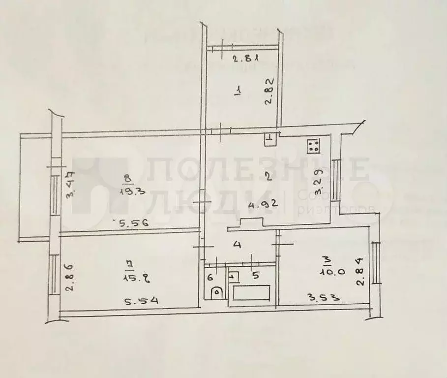 3-к. квартира, 76,5 м, 4/9 эт. - Фото 0