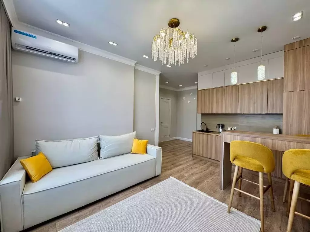 2-к кв. Краснодарский край, Сочи Светлана мкр, просп. Пушкина, 4А ... - Фото 2