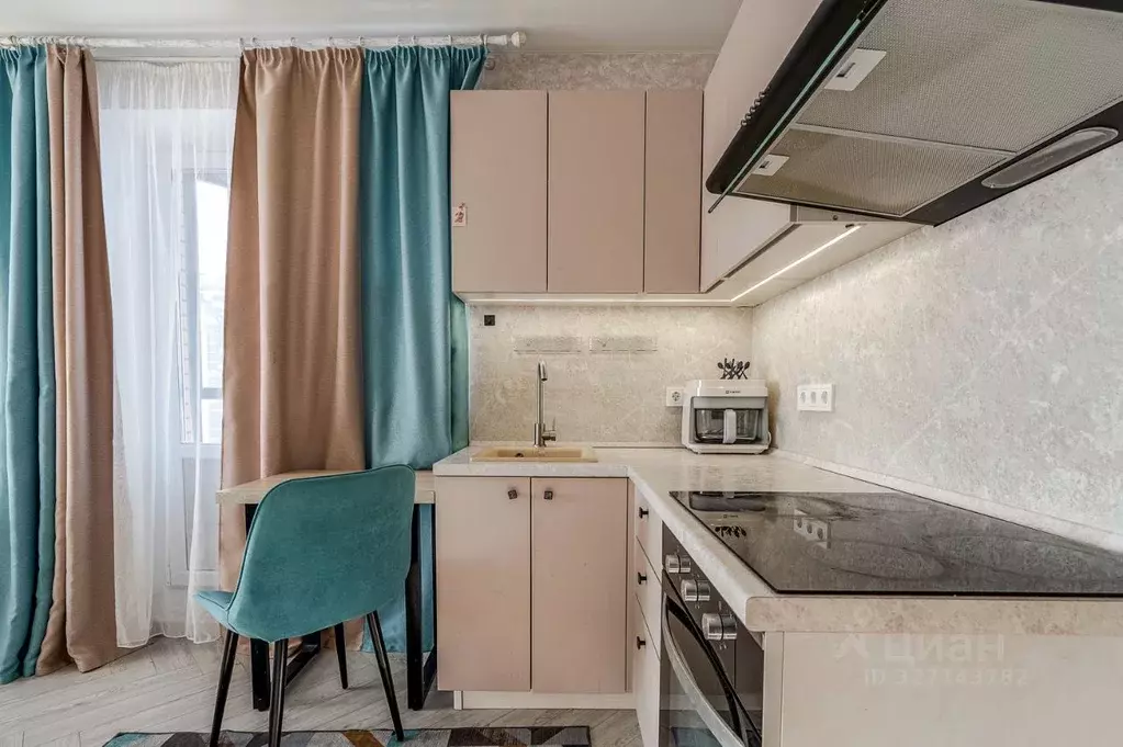 Студия Санкт-Петербург пос. Парголово, Заречная ул., 37 (26.7 м) - Фото 1