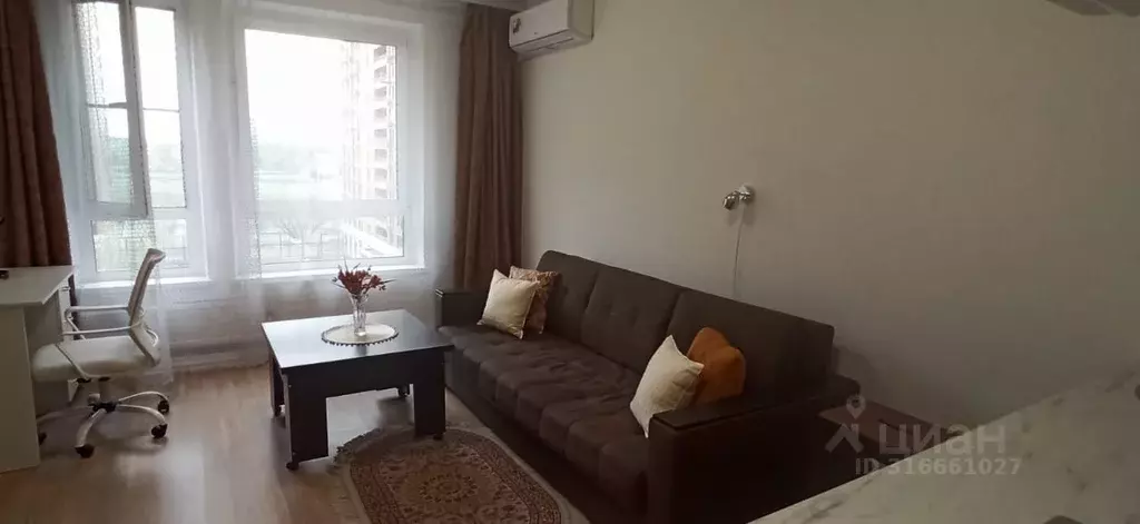 Студия Москва Боровское ш., 2к7 (23.0 м) - Фото 1