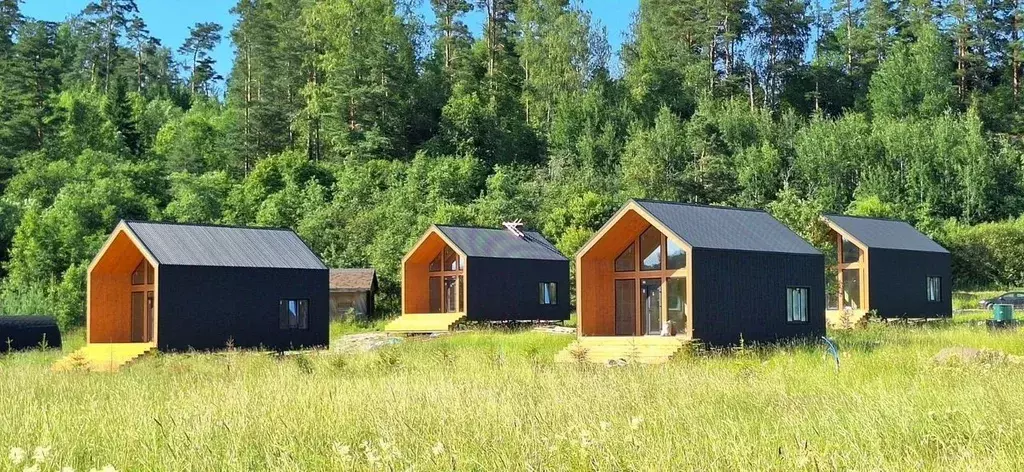 Дом в Карелия, Лахденпохский муниципальный округ, пос. Куянсуо  (57 м) - Фото 1