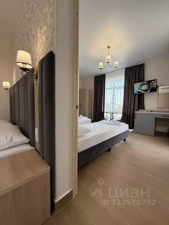 Комната Крым, Сакский район, Штормовское с/пос, с. Поповка ул. ... - Фото 0